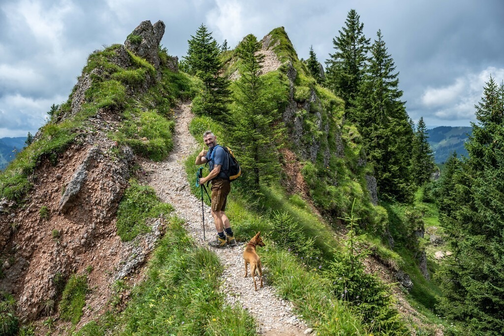 35. Gebirgsmarathon | 35. Gebirgsmarathon 2024 am 03.08.2024 in Immenstadt. Einer der anspruchsvollsten​und ältesten Bergläufe​Deutschlands im Naturpark Nagelfluhkette!(Foto: Dominik Berchtold/www.dberchtold.com)Instagram: @d_berchtold_foto 
