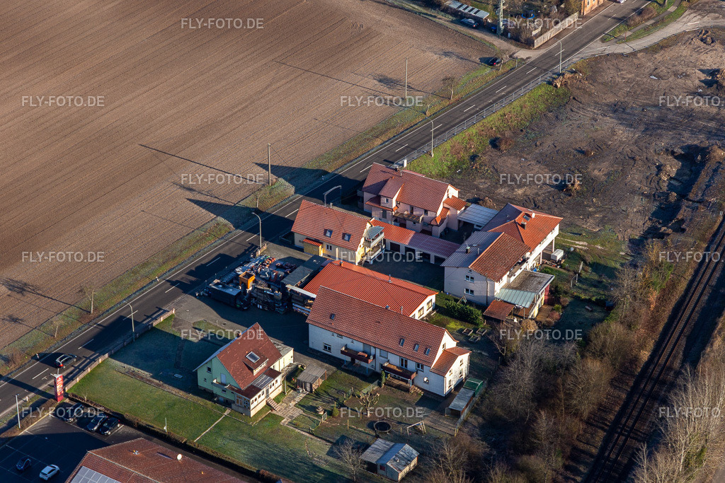 Kawaii Store | Luftbild: Kawaii Store in Steinfeld im Bundesland Rheinland-Pfalz in Deutschland. Foto: IMG_124130.jpg vom 11.01.2021 durch ©2025 Werner Riehm fly-foto.de/copyright - Realisiert mit Pictrs.com
