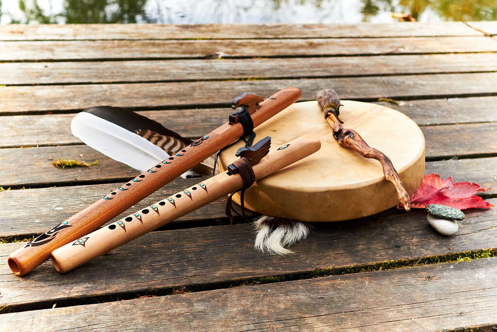 Naturtonmusik 2 | Didgeridoo, American Native Style Flute, Klangschale - Realisiert mit Pictrs.com