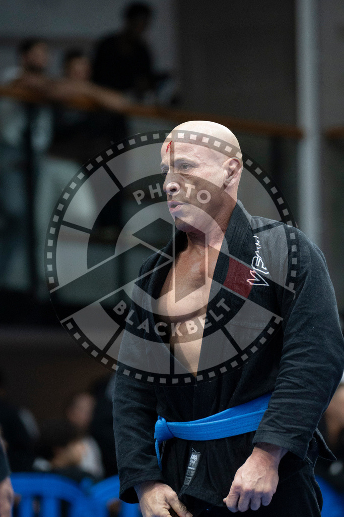 20240122PBB5290 | Fighters compete during the second day of the IBJJF European Championship in Paris, France, on January 22, 2024.