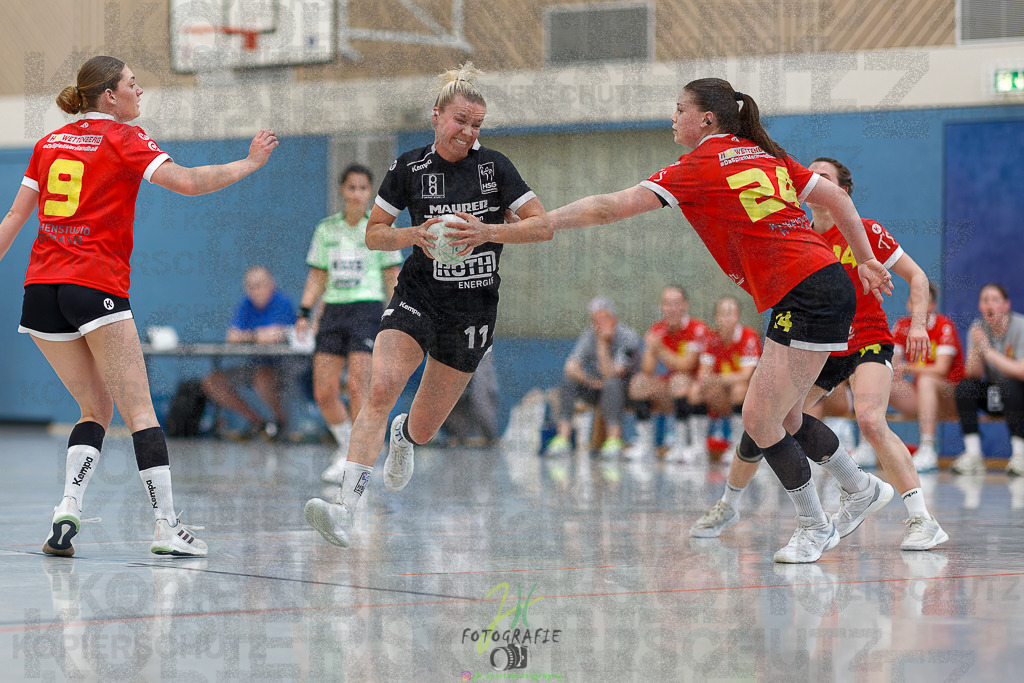 HSG Wettenberg - HSG Lumdatal | Wiederholungs-/Entscheidungsspiel um die Meisterschaft in der Frauen Oberliga Mitte und Aufstieg in die RegionalligaHSG Wettenberg - HSG Lumdatal am 11.05.2025 in Launsbach (Wettenberg) (Halle GS Launsbach (Wettenberg))Photo © 2025 - Jörg Heinrich - Realisiert mit Pictrs.com