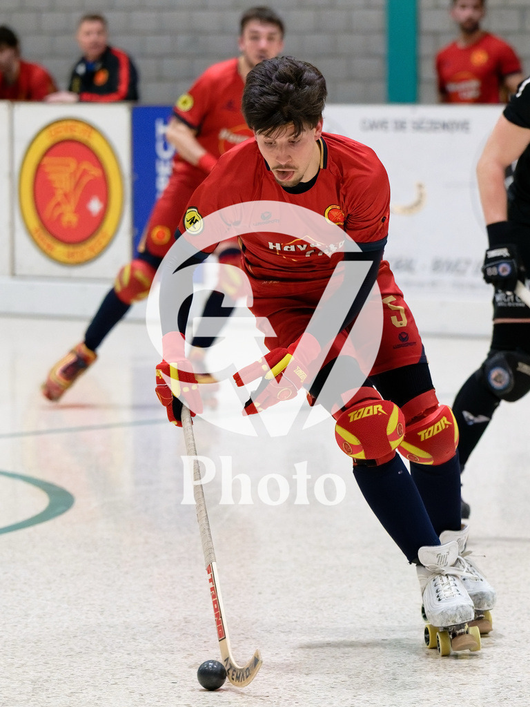 LNA  - Geneve RHC v RHC Diessbach  |  during the LNA  match between Geneve RHC and RHC Diessbach  at Centre sportif de la queue d'arve in Geneve, Switzerland