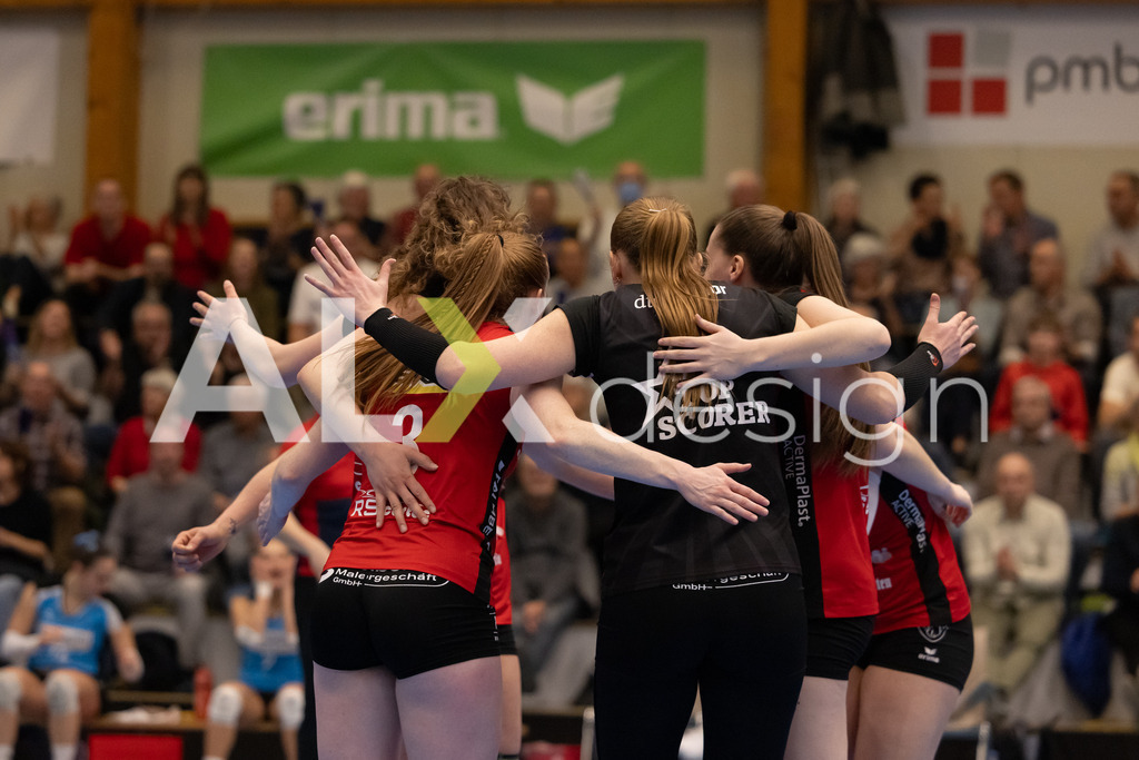 Volleyball I Frauen I Saison 2025-2026 I Volleyball NLA | Women I 1/2 Finals I  VC Kanti Schaffhausen - Sm'Aesch Pfeffingen I 22.03.2026 | VC Kanti Spielerinnenkreis - Realisiert mit Pictrs.com