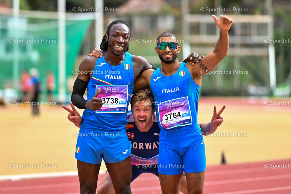 EMACS 2025 - Day 5_100 | European Masters Athletics Championships am 13.10.2025 auf Madeira (Portugal)Foto: Kai Peters - Realisiert mit Pictrs.com