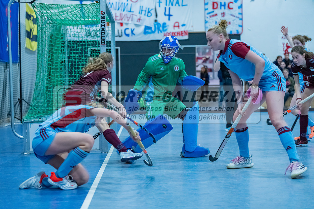 HK_20240303_108984 | 2. Halbfinale Deutsche Meisterschaft WU16 am 3.3.2024 Halle DHC, Düsseldorf ,