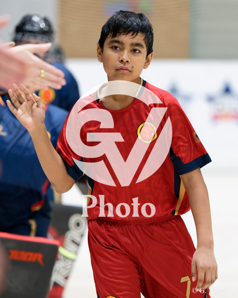 U13  - Geneve RHC v HC Munsingen W  |  during the U13  match between Geneve RHC and HC Munsingen W  at Centre sportif de la queue d'arve in Geneve, Switzerland