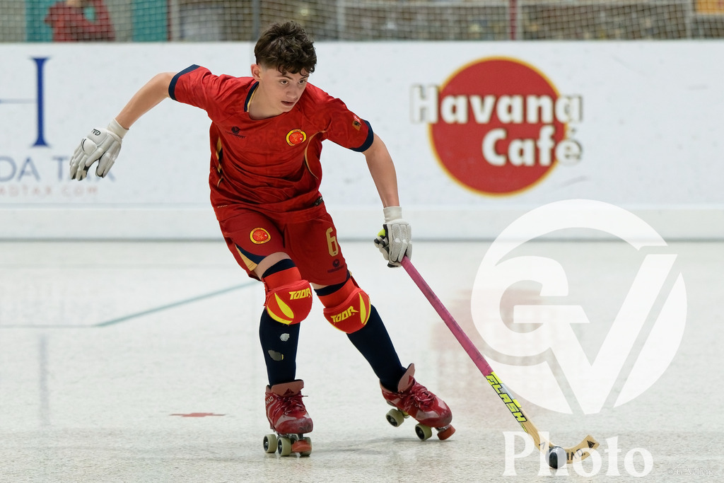 Geneve RHC  v RC Biasca  - U17 | Geneve, Switzerland - May 10 : during the U17  match between Geneve RHC  and RC Biasca  at Centre sportif de la queue d'arve on May 10 , 2026 in Geneve, Switzerland.