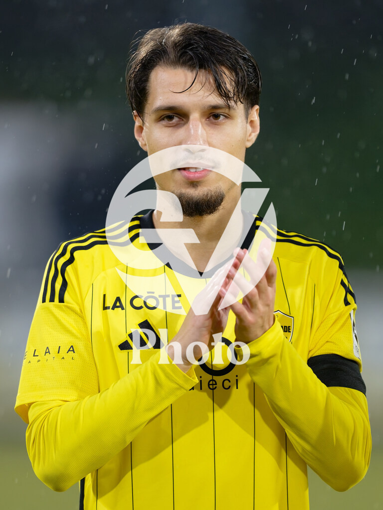 dieci Challenge League - FC Stade Nyonnais v Etoile Carouge FC |  during the dieci Challenge League match between FC Stade Nyonnais and Etoile Carouge FC at Centre sportif de Colovray in Nyon, Switzerland