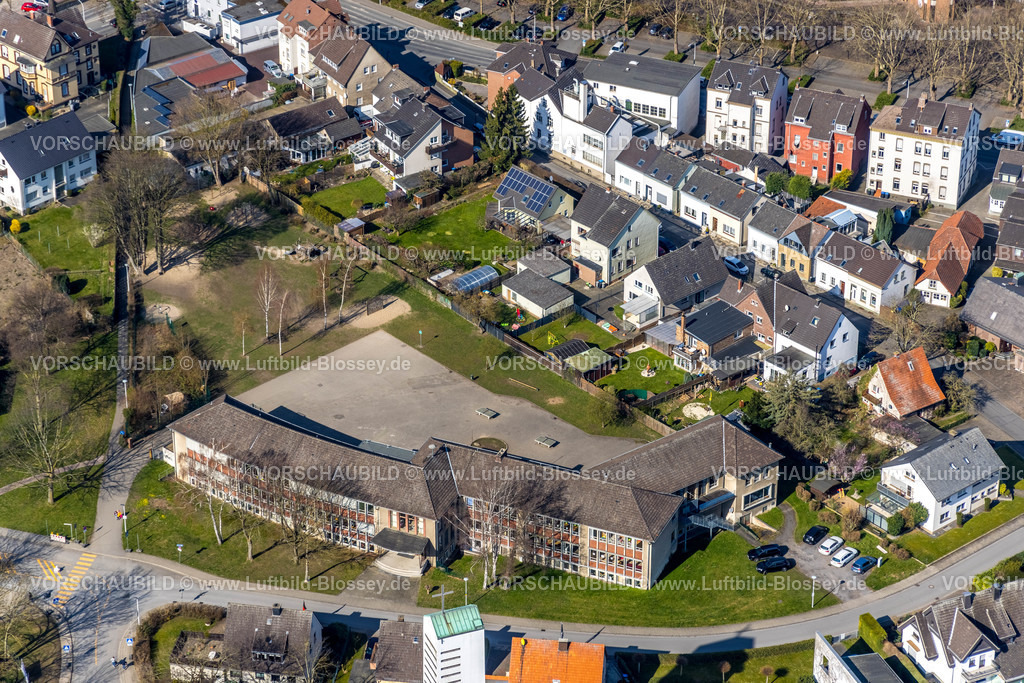 Werl220301172 | Luftbild, Paul-Gerhardt-Schule, Werl, Soester Börde, Nordrhein-Westfalen, Deutschland