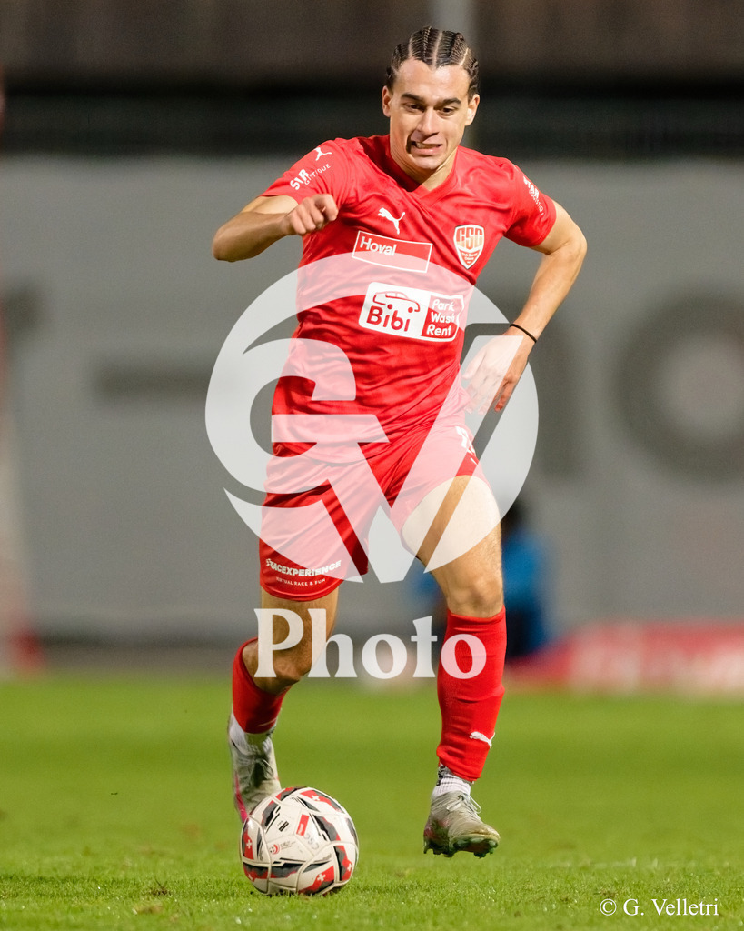 1ere ligue classic - CS Chenois v FC Sion M-21 |  during the 1ere ligue classic match between CS Chenois and FC Sion M-21 at Stade des Trois-Chenes in Chenois, Switzerland