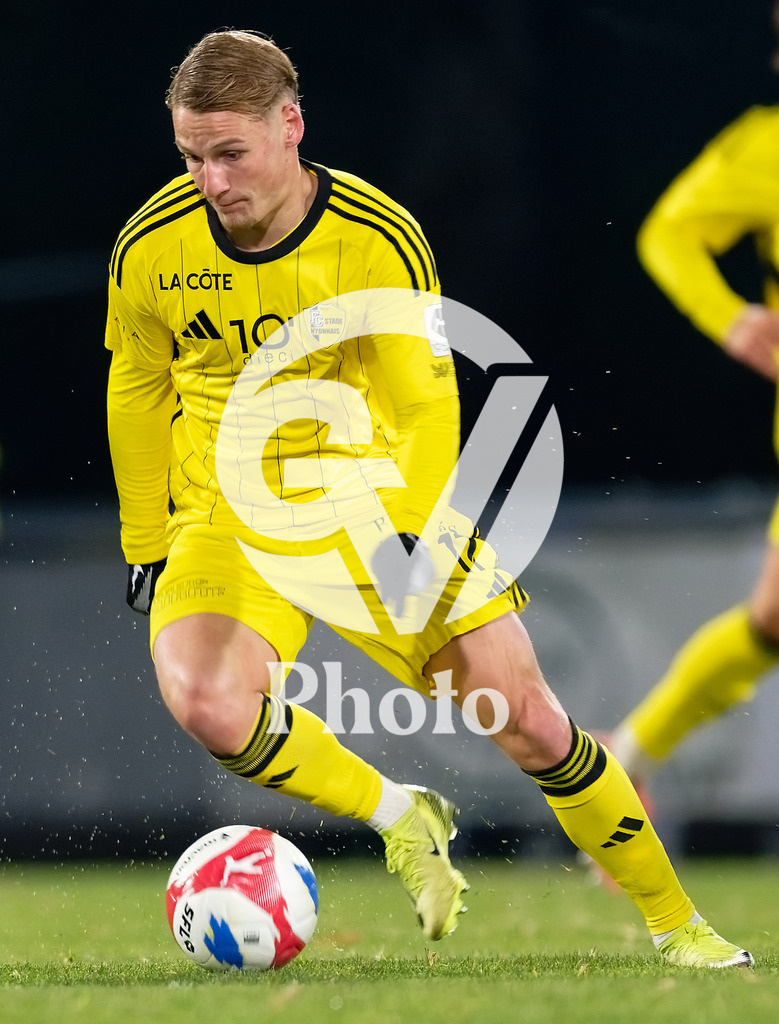 dieci Challenge League - FC Stade Nyonnais v FC Vaduz |  during the dieci Challenge League match between FC Stade Nyonnais and FC Vaduz at Centre sportif de Colovray in Nyon, Switzerland