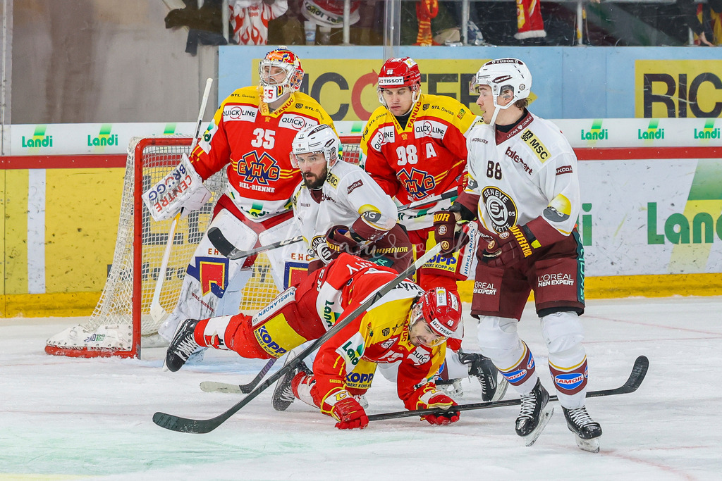 EHC Biel-Bienne vs Genève-Servette HC - 16. February 2025 | EHC Biel-Bienne vs Genève-Servette HCTissot Arena, Biel-BienneBild: Waltraud Blaurock | Blaurock Pix