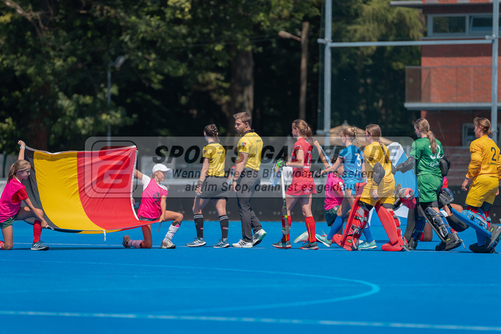 HK_20230708_109753 | Euro Hockey WU18 Belgium - Scotland Championship Girls &amp; Boys am 8.7.2023 CHTC , Krefeld ,