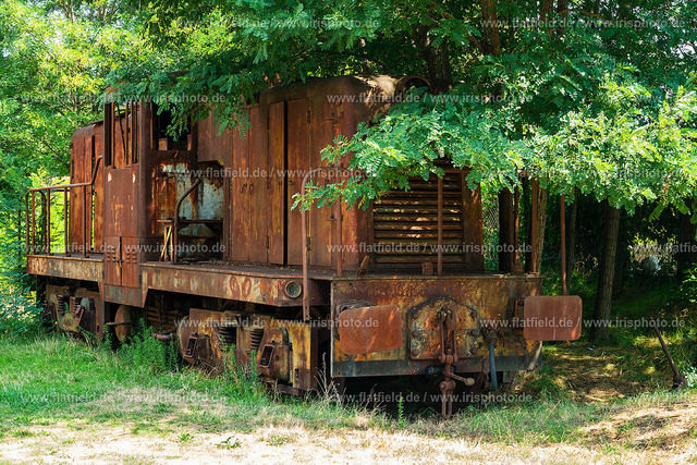 Alte Diesellok | Fotografie mit Rost | Gesehen irgendwo in Bordeaux