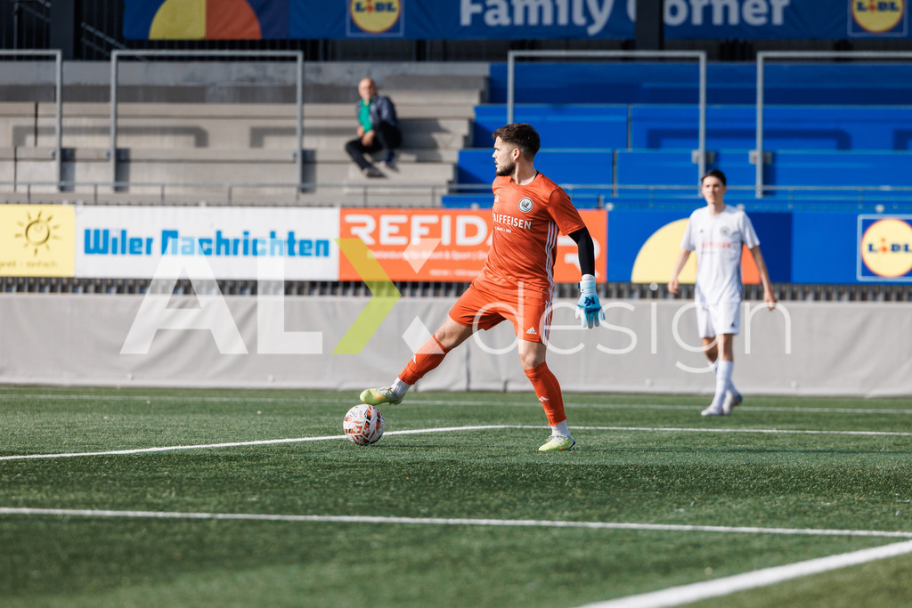Fussball I Herren I Saison 2025-2026 I 2. Liga Interregional – Gruppe 5 I 17. Spieltag I FC Wil 1900 II - FC Seefeld Zürich I 11.04.2026 | 1 Muhamed Tahiri (CH) (FC Wil 1900 II) – Torwart - Realisiert mit Pictrs.com