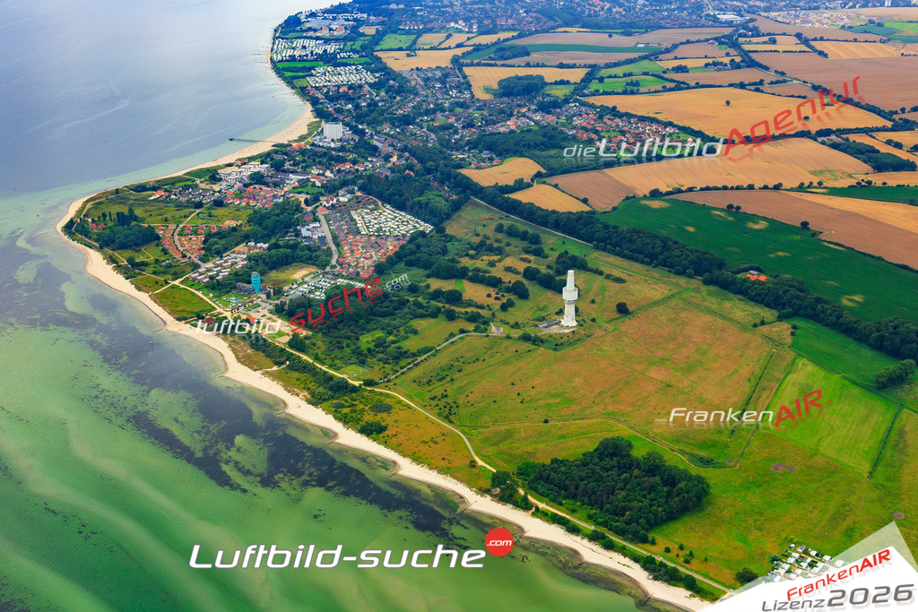 Die Luftaufnahme Pelzerhaken -  wurde vom UL-Flugzeug (keine Drohne) aus fotografiert.Hohe Druck- Auflösung-die Geschenkidee!