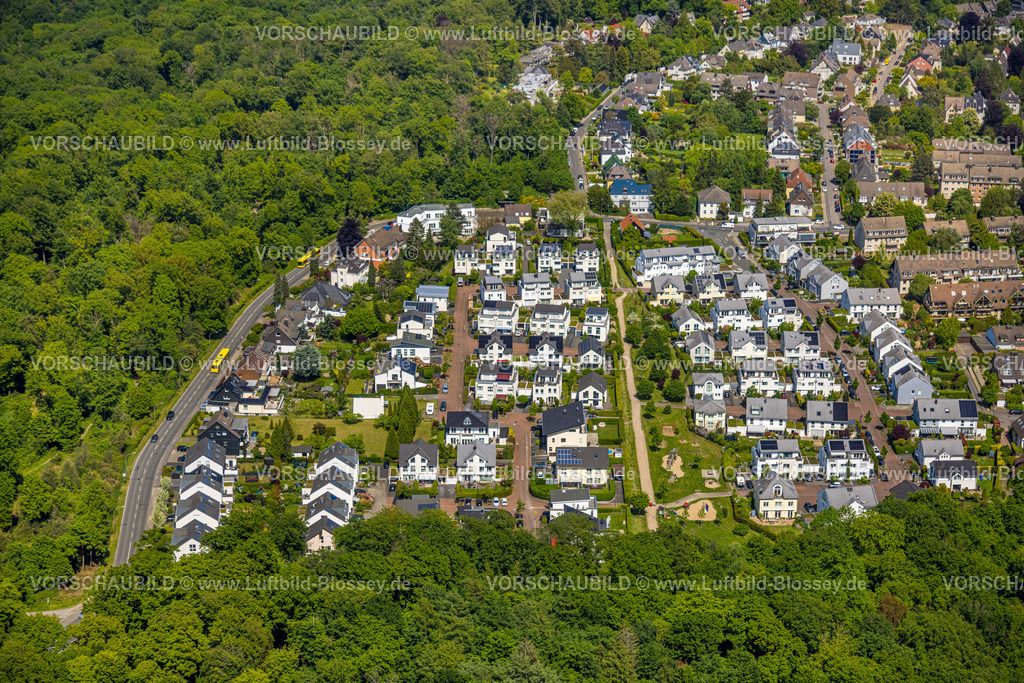 Essen230511950 | Luftbild, Neubau Wohnsiedlung zwischen Heisinger Straße und Uhlenstraße, Zur Waldesquelle, Heisingen, Essen, Ruhrgebiet, Nordrhein-Westfalen, Deutschland