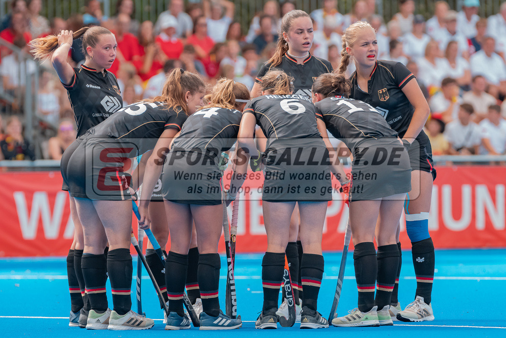 HK_20230715_102703 | Euro Hockey WU18 SF2 Spain vs Germany Championship Girls &amp; Boys am 15.7.2023 CHTC , Krefeld ,