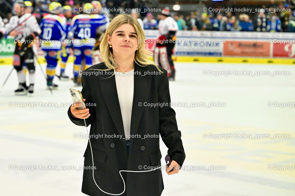 EC IDM Wärmepumpen VSV vs. Pioneers Vorarlberg | Soziale Medien Managerin VSV Hannah Brandstätter, EC IDM Wärmepumpen VSV vs. Pioneers Vorarlberg, EC IDM Wärmepumpen VSV vs. Pioneers Vorarlberg am 22.02.2026 in Villach (Stadthalle Villach), Austria, (Photo by Bernd Stefan)