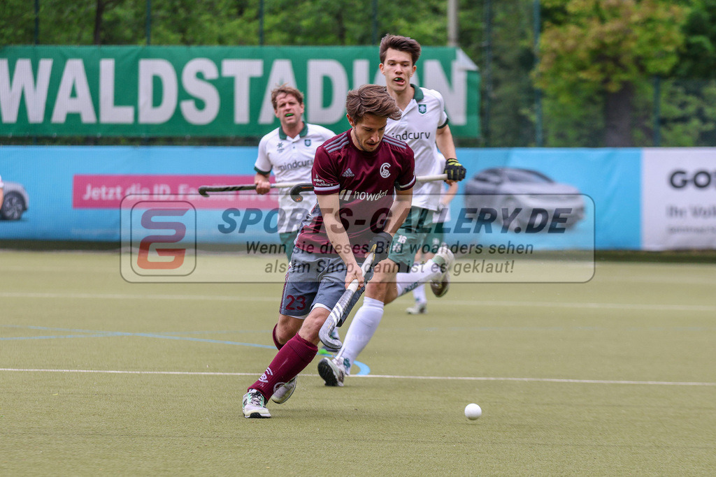 MJ_2023-05-20-HTCU-MSC-18 | Nicolas Kühne (Münchner SC #23), Uhlenhorst Mülheim - Münchner SC am 1.10.2022 im Waldstadion, Mülheim a. d. Ruhr