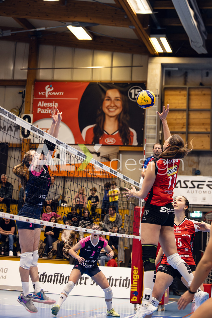 Volleyball I Frauen I Saison 2025-2026 I Volleyball NLA | Women I Round 14 I VC Kanti Schaffhausen - NLZ Volleyball Academy Zürich I 16.01.2026 | VC Kanti Schaffhausen - 11 Kateřina Holásková (CZ) – Mitte - Realisiert mit Pictrs.com