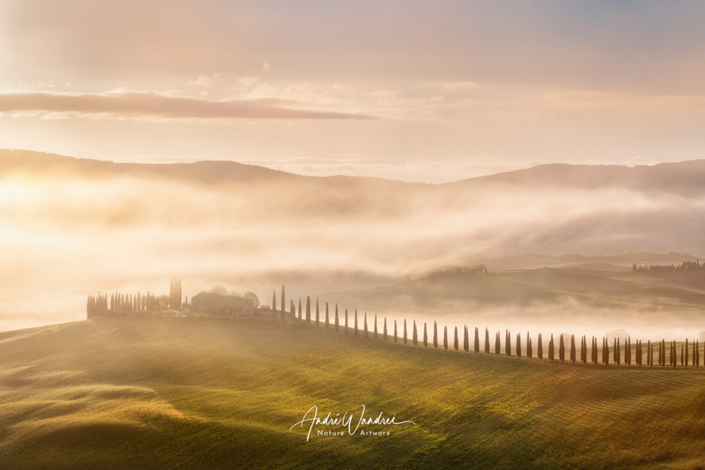 Morgennebel in der Toskana | Andre Wandrei - Nature Artworx - Realisiert mit Pictrs.com