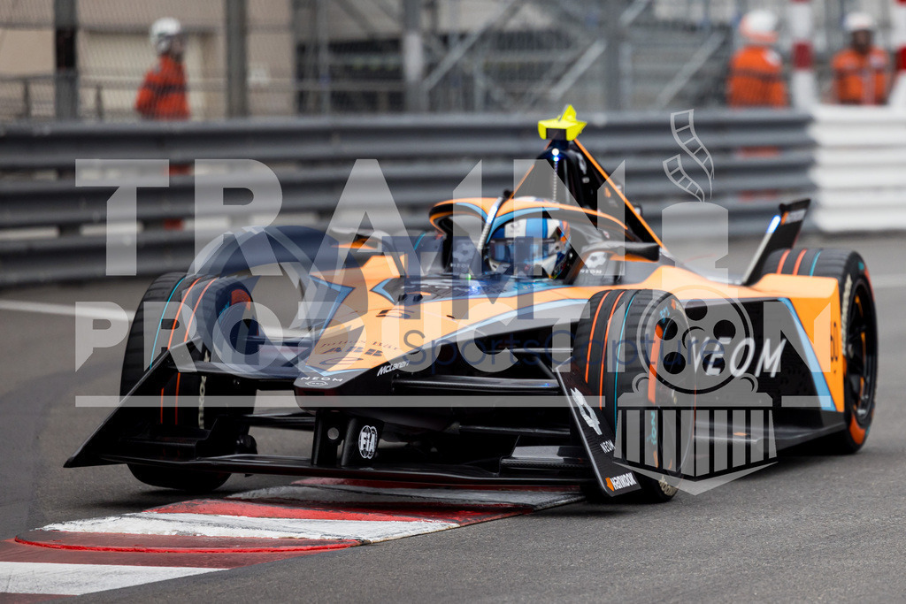 GEPA-20230506-101-147- | MONTE CARLO,MONACO,06.MAY.23 - MOTORSPORTS, FORMULA E - E-Prix of Monaco, Circuit de Monaco. Image shows Jake Hughes (GBR / McLaren).  Photo: GEPA pictures/ Matthias Trinkl