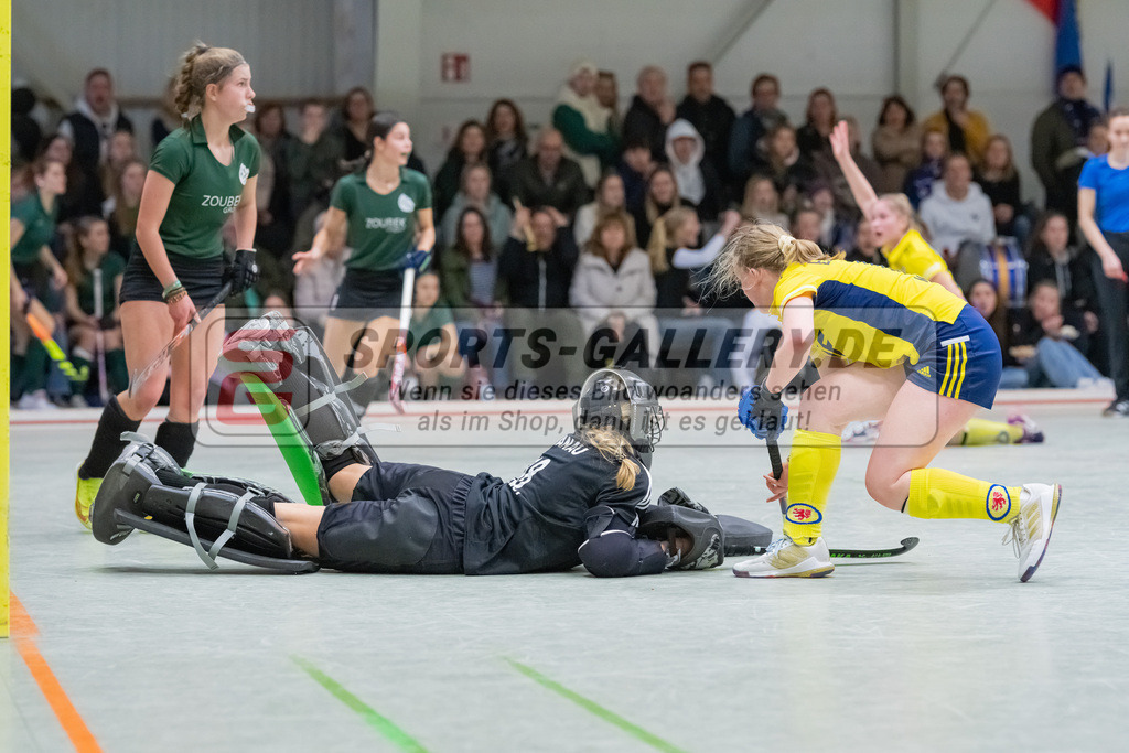 HK_20230225_104475 | Deutsche Meisterschaft WU16 Eintr. Braunschweig - 1. Hanauer THC am 25.2.2023 DSC 99, Düsseldorf ,