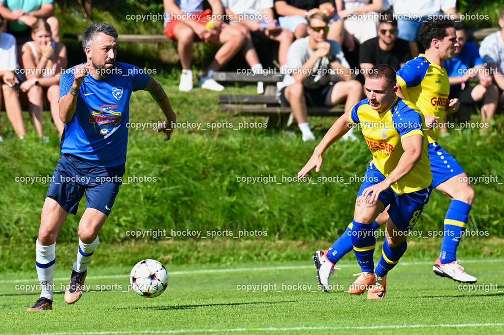 SV Afritz vs. ASKÖ Bodensdorf 20.8.2023 | #14 Dejan Kecanovic, #8 Thomas Tauchhammer