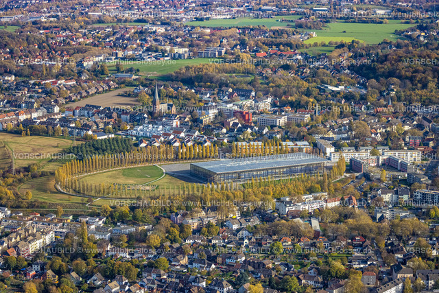 Herne221101269oestlich | Luftbild, Akademie Mont-Cenis im Baumkreis, Sodingen, Herne, Ruhrgebiet, Nordrhein-Westfalen, Deutschland