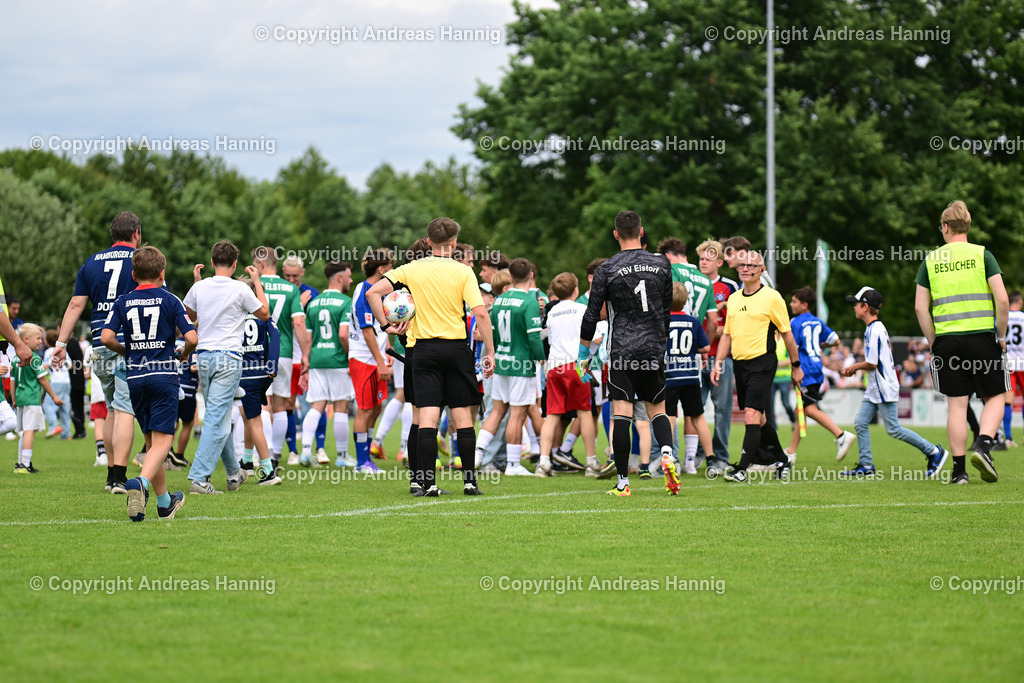 Fußball I Herren I Testspiel  I TSV Elstorf - Hamburger SV I 5.7.2025 | a-hannig - Realisiert mit Pictrs.com