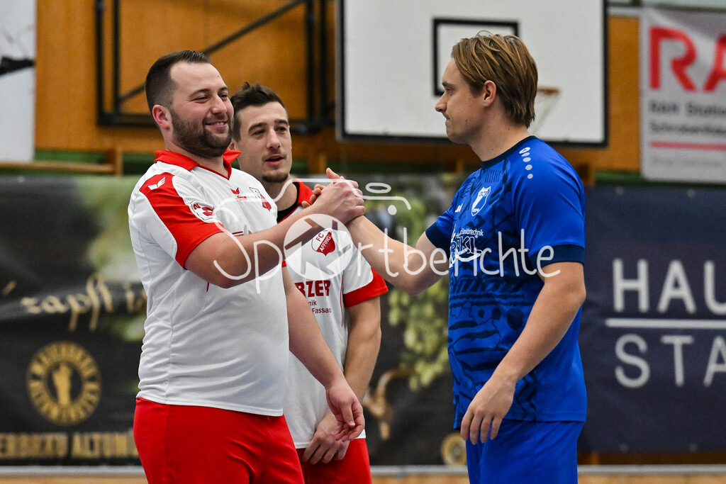 Weihnachtscup BC Aichach | Spiel um Platz 3 / Affing - Rinnenthal / 9 Meter