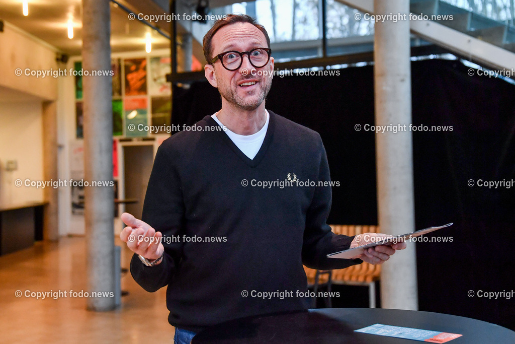 Gernot Kremser_ Posthof_ 25.01.2023-15 | 25.01.2023, Linz, AUT, Posthof im Bild Gernot Kremser (Bereichsleiter Musik im Posthof)