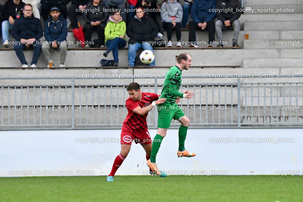 SC Landskron vs. SV St. Jakob  | #18 Raimund Valtiner SV St. Jakob, #11 Christian Wilpernig SC Landskron, SC Landskron vs. SV St. Jakob , SC Landskron vs. SV St. Jakob  am 16.05.2024 in Villach (Sportpark Landskron), Austria, (Photo by Bernd Stefan)