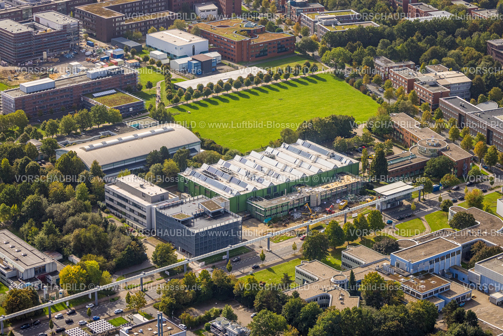 Dortmund231000572 | Luftbild, TU Technische Universität Dortmund, Technologiezentrum, Baustelle am Gebäude Emil-Figge-Straße, Eichlinghofen, Dortmund, Ruhrgebiet, Nordrhein-Westfalen, Deutschland