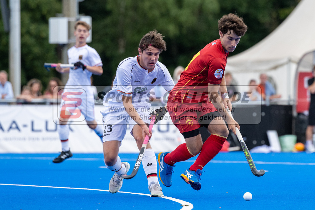 SFE_20230715_0019 | EuroHockey EM U18 SF2 Spain vs Germany am 15.07.2023 in Krefeld (Gerd-Wellen-Hockeyanlage), Photo: Stephan Fehrmann 2023 (Sports-Gallery)