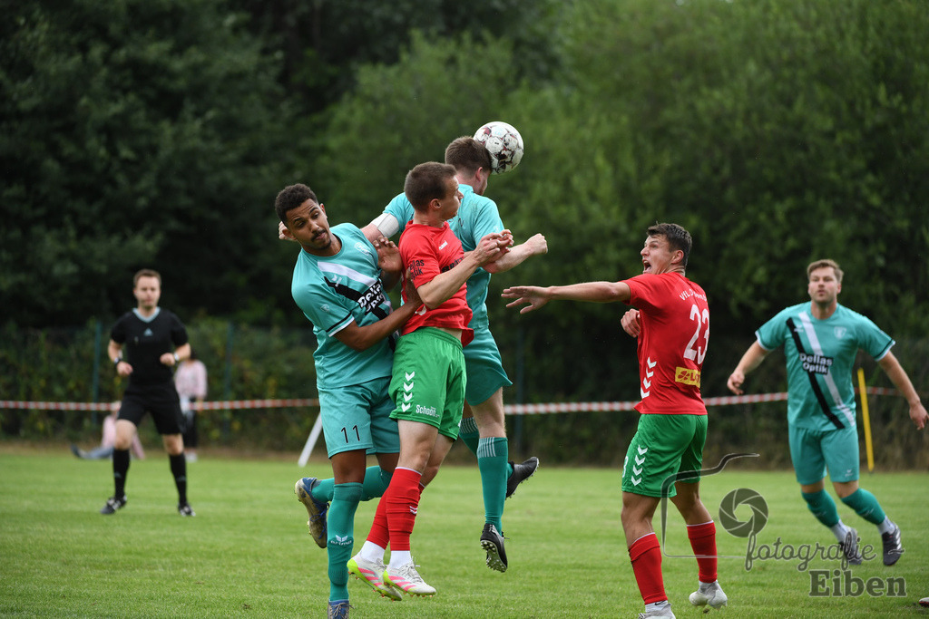 Sport-Duwe Cup | Sport-Duwe Cup Oldenburg; SSV Jeddenloh (weiß)-VFB Oldenburg (blau) am 05.07.2025 in Oldenburg (Sportanlage TuS Eversten), Photo: Philip Eiben 2025 - Realisiert mit Pictrs.com