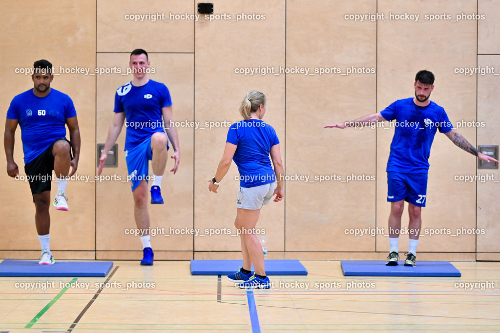 SC Ferlach Trainings -Start | Toni Perkusic , Luka Pernovsec, SC Ferlach Training Start  22.07.2024 in Ferlach (Ballspielhalle Ferlach), Austria, (Photo by Bernd Stefan)