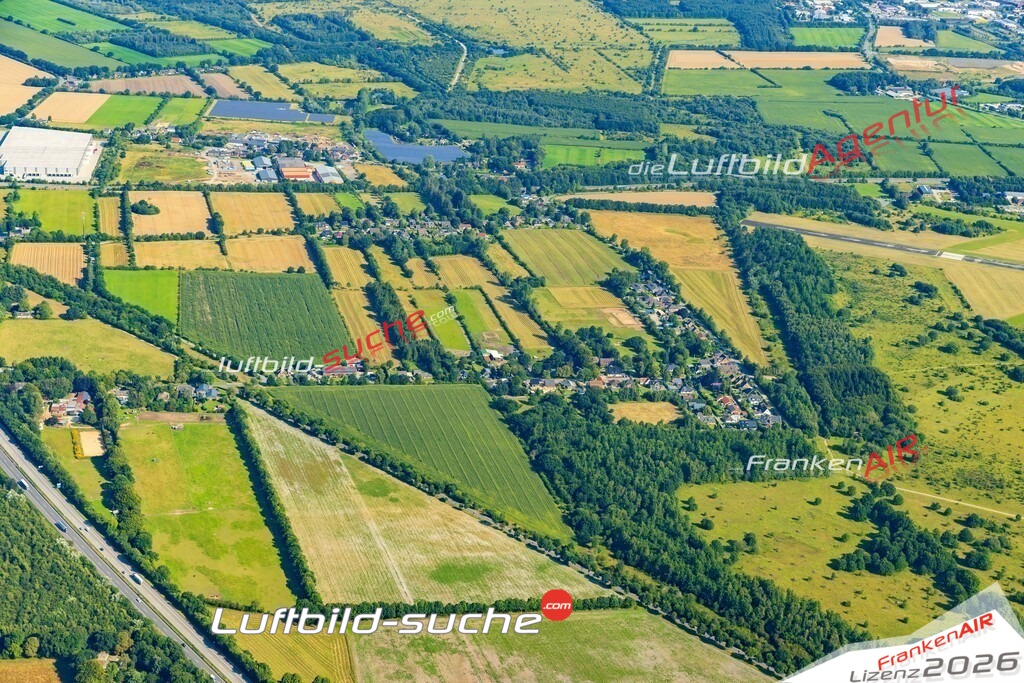 Luftbild Vs Google Maps  Unterlangenberg  Handewitt -Das Luftbild wurde 2025 vom UL-Flugzeug heraus erstellt ( keine Drohnenluftbilder ) - Hochauflösende Luftaufnahme -Nicht vergleichbar mit Google Maps oder Satelittenbilder- Die Geschenkidee !Mit Lizenz und Bildrechte bestellbar