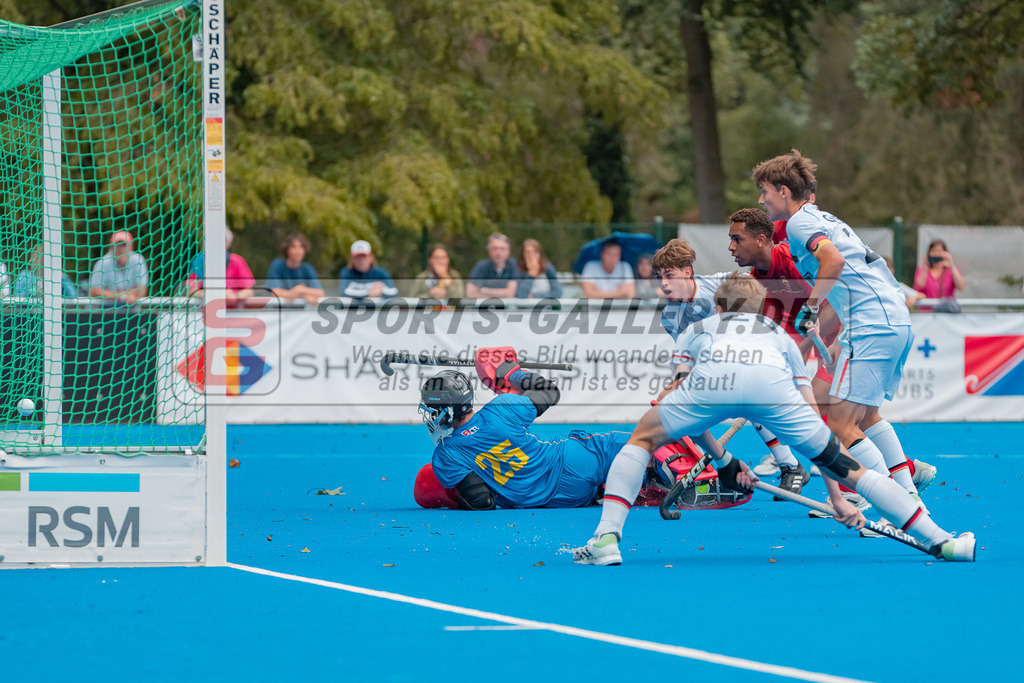 HK_20230715_102449 | Euro Hockey MU18 SF2 Spain vs Germany Championship Girls & Boys am 15.7.2023 CHTC , Krefeld ,