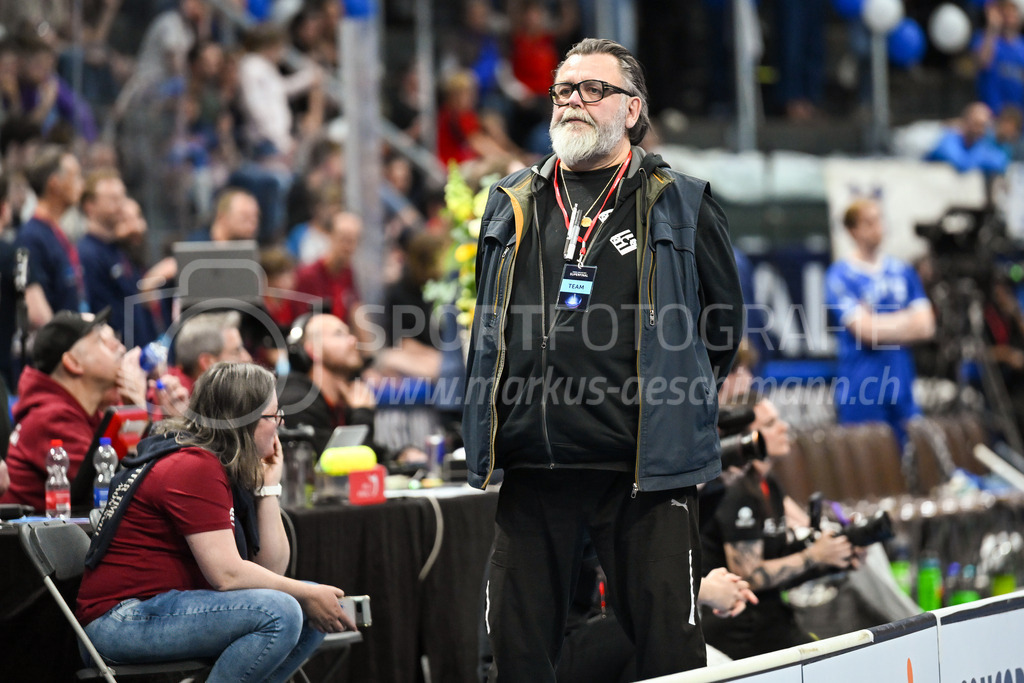 Zug United - HC Rychenberg - 25. April 2026 | Philippe Soutter (Head Coach HC Rychenberg) am L-UPL Superfinal-Spiel zwischen Zug United und HC Rychenberg am 25. April 2026 in der BCF Arena, Fribourg, Schweiz.Bild: Sportfotografie Markus Aeschimann | www.markus-aeschimann.ch - Realisiert mit Pictrs.com