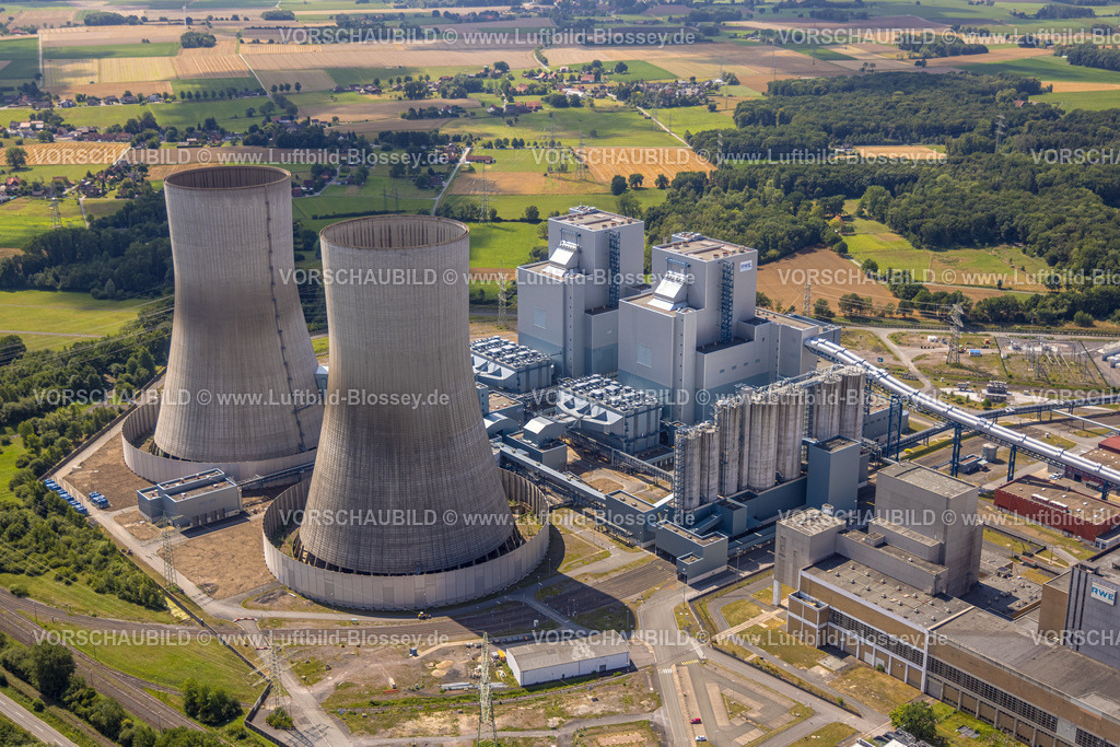Hamm250702423Uentrop | Luftbild, RWE Kraftwerk Westfalen, Uentrop, Hamm, Ruhrgebiet, Nordrhein-Westfalen, Deutschland
