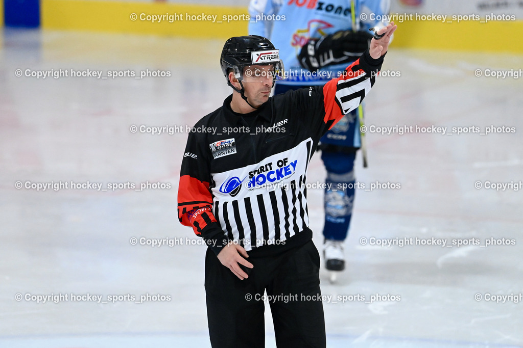 ESC Steindorf vs. EC Spittal Hornets 3.12.2022 | HOLZER Daniel Referee