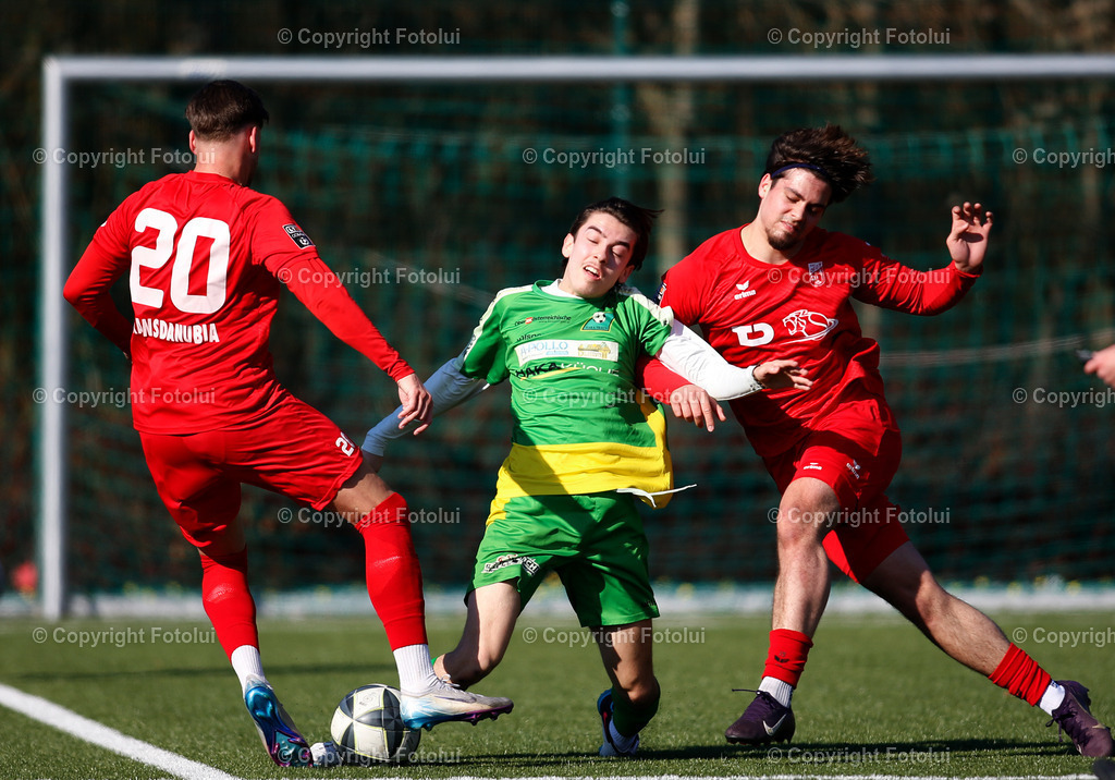 A_LUI_280226_08 | SPORT.FUSSBALL,TESTSPIEL ASKOE OEDT 1B-SV HAKA TRAUN 28.02.2026 IM BILD: MICHAEL LEONHARTSBERGER UND GENTIAN LAFITI  (OEDT1B) UND (TRAUN) FOTO.FOTOLUI