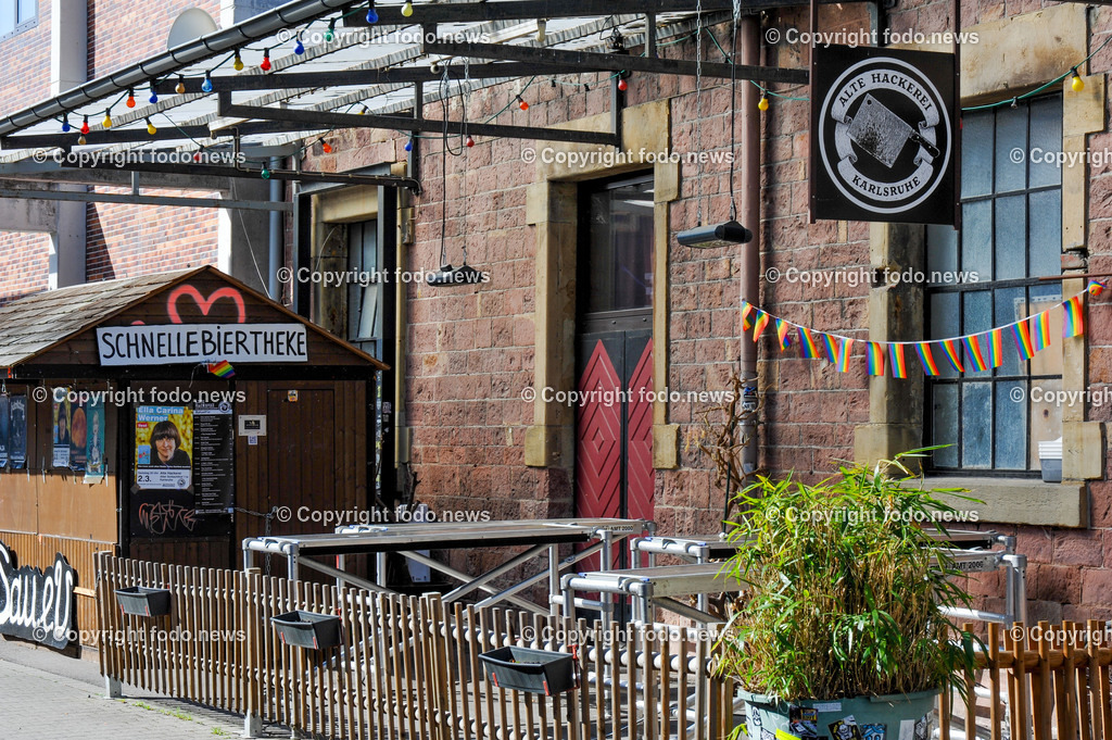 Deutschland_ Baden-Wuerttemberg_ Karlsruhe_ 20.02.2025-24 | 20.02.2025, Deutschland, GER, Baden-Wuerttemberg, Karlsruhe im Bild Themenbild, Stadtansichten, Alter SchlachthofDer Alte Schlachthof ist ein Areal in der Karlsruher Oststadt, auf welchem sich bis 2006 der staedtische Schlachthof befand und seitdem ein sogenannter Kreativpark entsteht, bestehend aus Kulturzentren und kuenstlerischen Einrichtungen. Quelle: Wikipedia