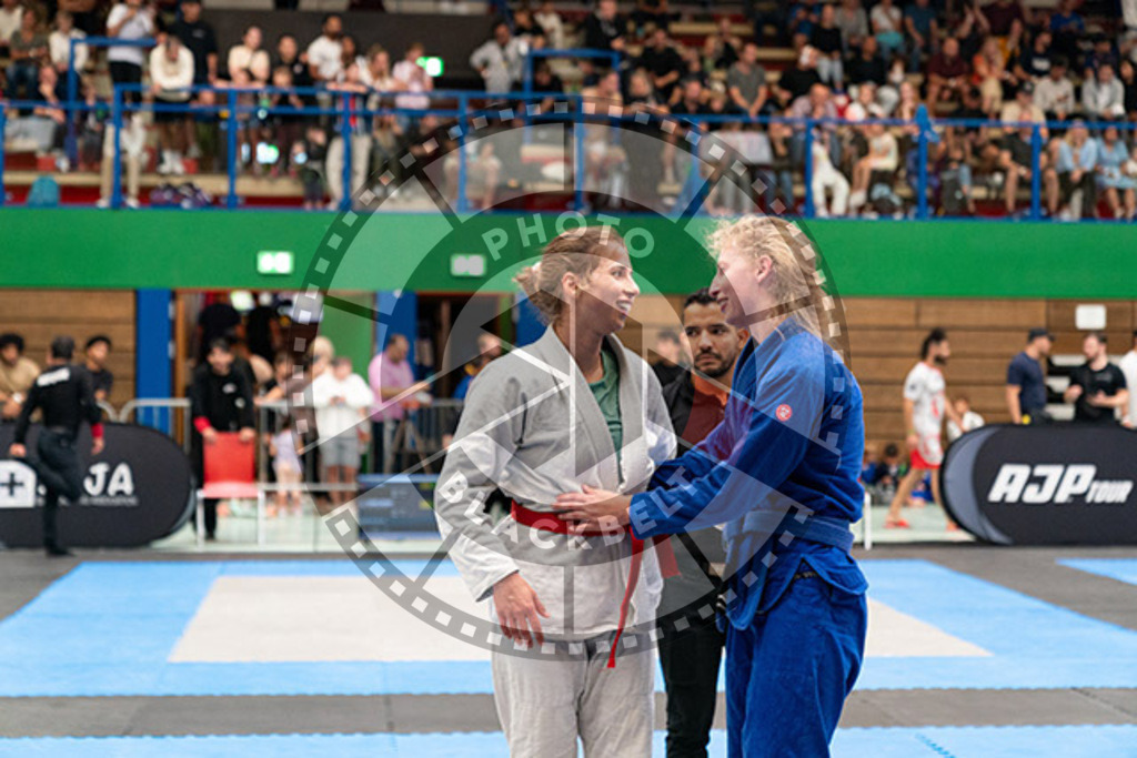 20230826PBB55126 | Fighters compete during the AJP INTLPRO BJJ and grappling competition in Hamburg, Germany, on August 26 2023.