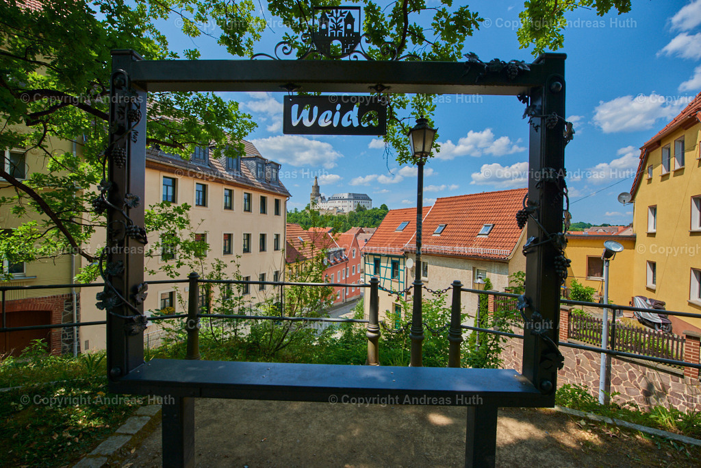 Die Osterburg von Weida_ von der Widenkirche aus gesehen 02 | Bedeutsame Landschaften Deutschlands - Realisiert mit Pictrs.com
