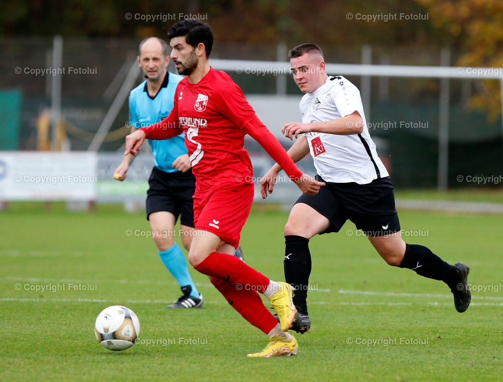 A_LUI_221022_22 | SPORT,FUSSBALL,LT1 OOE LIGA ASKOE OEDT-ATSV STADL-PAURA 22.10-2022 IM BILD: BUENYAMIN KARATAS( OEDT) UND VADIM BOGDAN (STADL-PAURA) FOTO:FOTOLUI