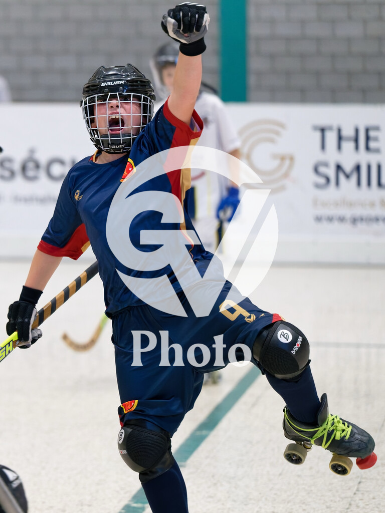 U15  - Geneve RHC v Montreux HC  |  during the U15  match between Geneve RHC and Montreux HC  at Centre sportif de la queue d'arve in Geneve, Switzerland