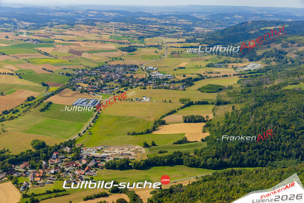 Luftbild Vs Google Maps  Zettlitz  Rugendorf -Das Luftbild wurde 2025 vom UL-Flugzeug heraus erstellt ( keine Drohne ) - Hochauflösende Luftaufnahme -Nicht vergleichbar mit Google Maps oder Satelittenbilder- Die Geschenkidee !Mit Lizenz und Bildrechte bestellbar